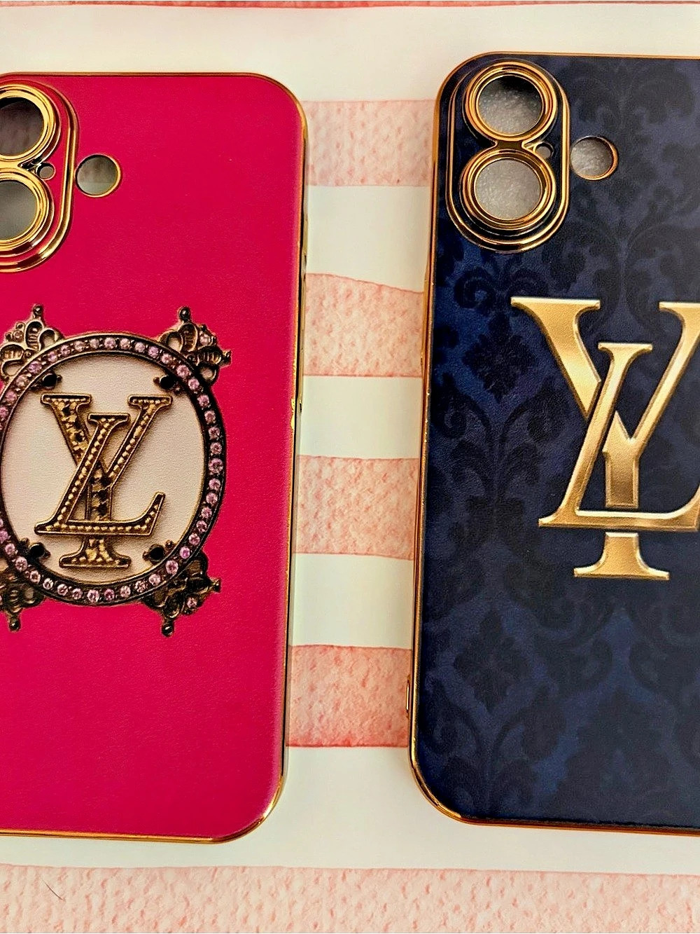 iPhone 17 Cases Set Blue & Pink Brand New